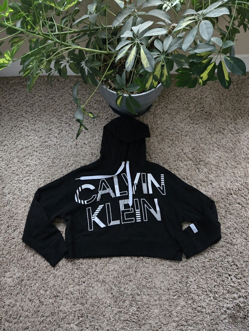 Calvin Klein Performance Cropped Hoodie